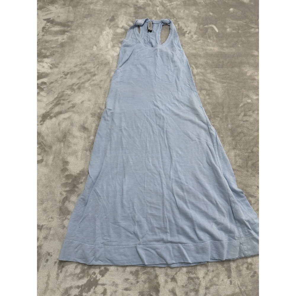 Spirit Women's Tank Nightgown Cotton Size XS Blue Sleeveless Excellent Pre-Owned
